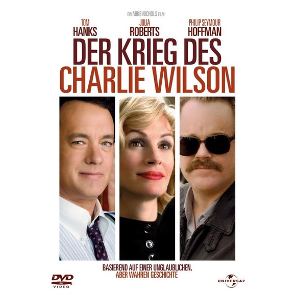 Der Krieg des Charlie Wilson, 1 DVD, deutsche, englische u. ungarische Version
