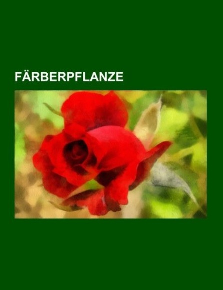 Färberpflanze
