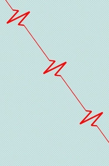 EKG Herzschlag Notizbuch punktiert dotted 66 Seiten Businessplaner Geschenkidee für Mann Frau und Kind