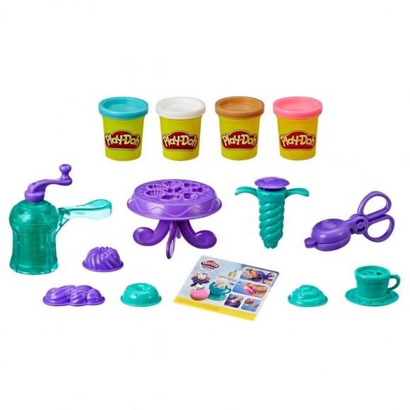 Hasbro E3344EU6 - Play-Doh, Kitchen Creations, Bunte Donuts, Knetset, Knete