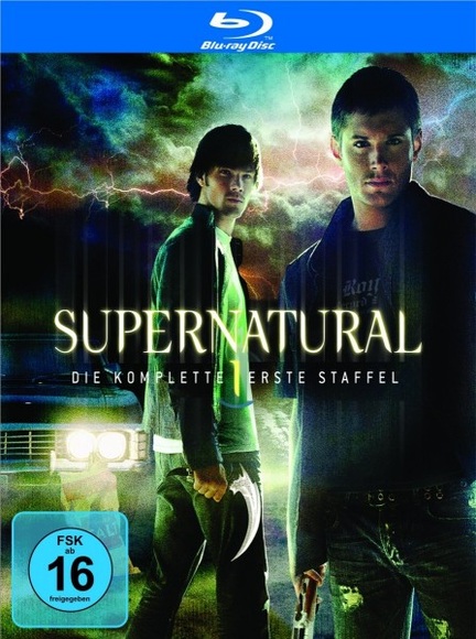Supernatural. Staffel.1, 4 Blu-rays