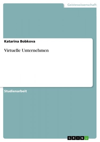 Virtuelle Unternehmen