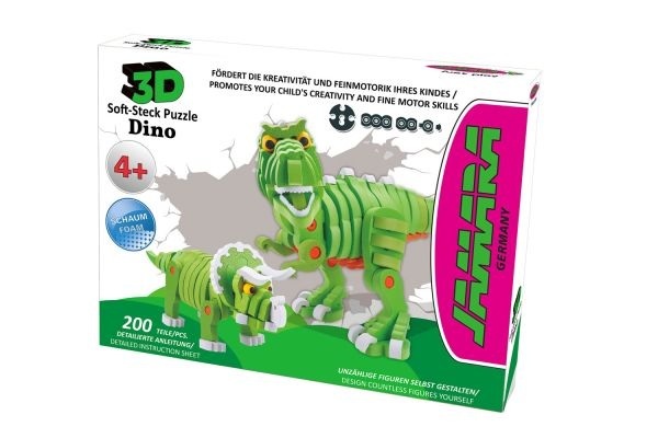 JAMARA 3D Soft-Steck Puzzle Dino