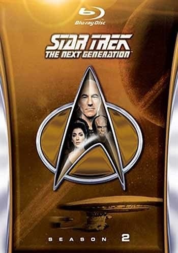 Star Trek, The Next Generation. Season.2, 5 Blu-rays