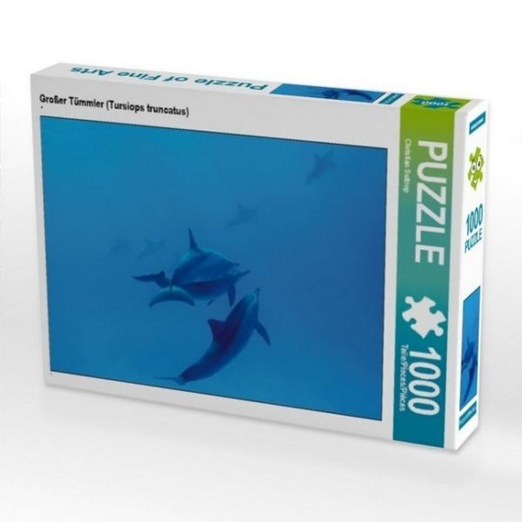 CALVENDO Puzzle Großer Tümmler (Tursiops truncatus) 1000 Teile Lege-Größe 64 x 48 cm Foto-Puzzle Bil