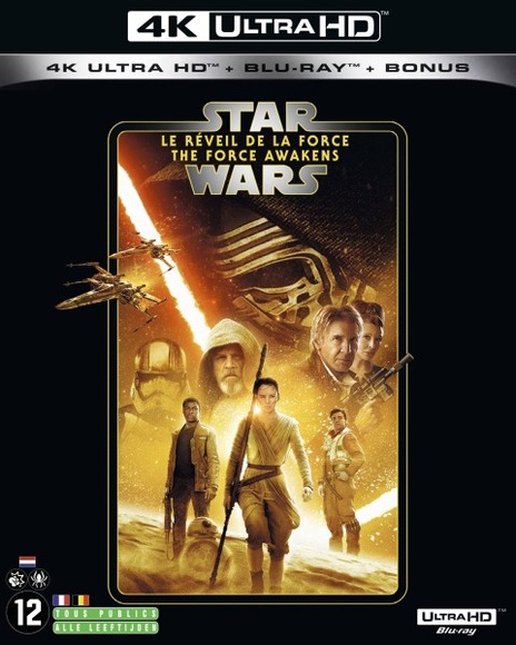 Star Wars Episode 7 4K-Reveil DE LA Force 4K Ultra HD Blu-ray