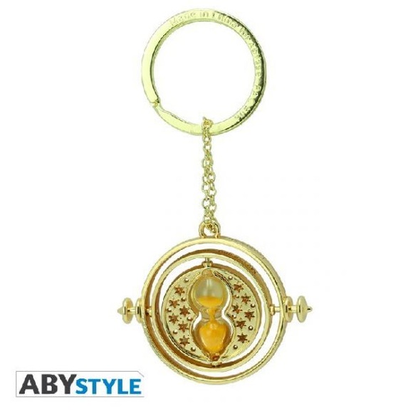 ABYstyle - Premium-Schlüsselanhänger - Hermine Time Turner - Harry Potter
