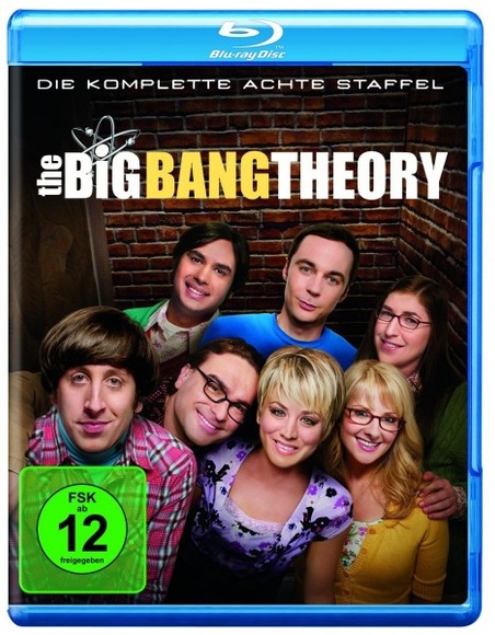 The Big Bang Theory. Staffel.8, 2 Blu-rays