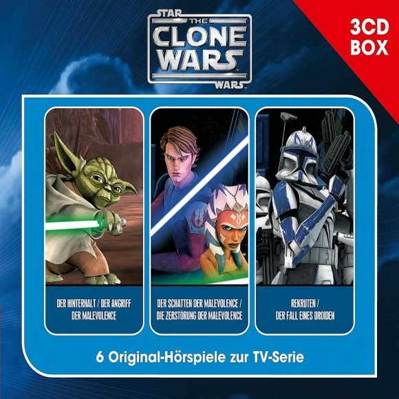 Star Wars, The Clone Wars - Hörspielbox. Vol.1, 3 Audio-CDs