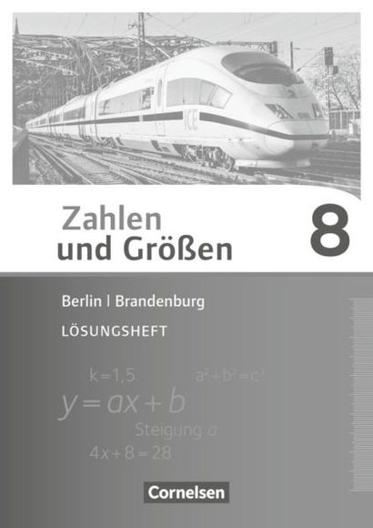 8. Schuljahr, Lösungen zum Schülerbuch