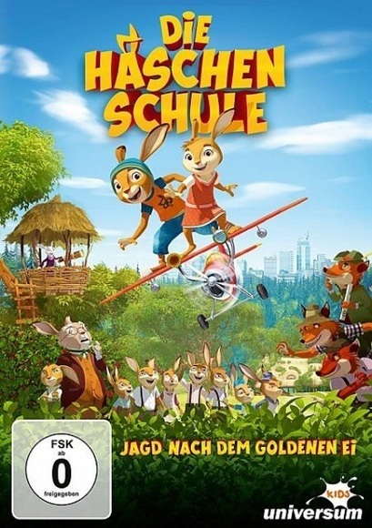 Die Häschenschule - Jagd nach dem goldenen Ei, 1 DVD