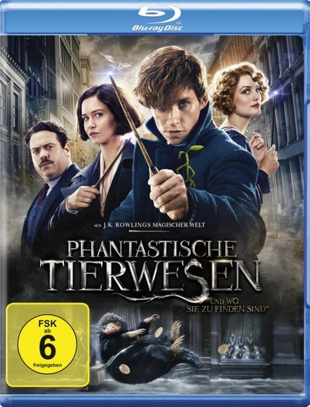 Phantastische Tierwesen und wo sie zu finden sind, 1 Blu-ray