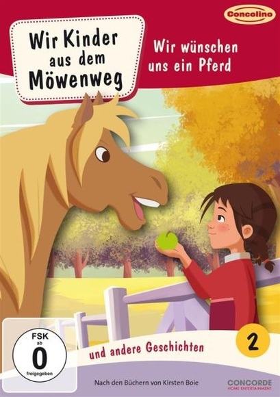 Wir Kinder aus dem Möwenweg - Wir wünschen uns ein Pferd, 1 DVD