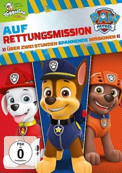 Paw Patrol: Auf Rettungsmission, 1 DVD