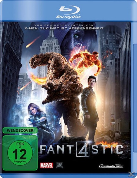 Fantastic Four (2015), 1 DVD