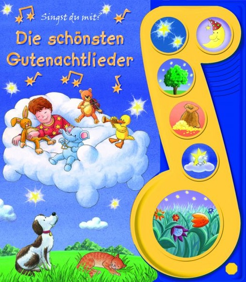 Die schönsten Gutenachtlieder, m. Tonmodulen