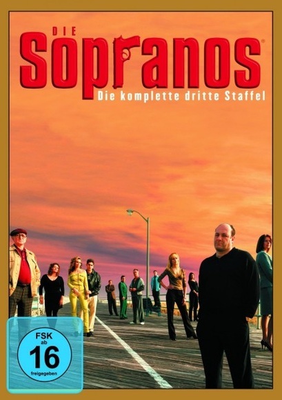 Die Sopranos. Staffel.3, 4 DVDs