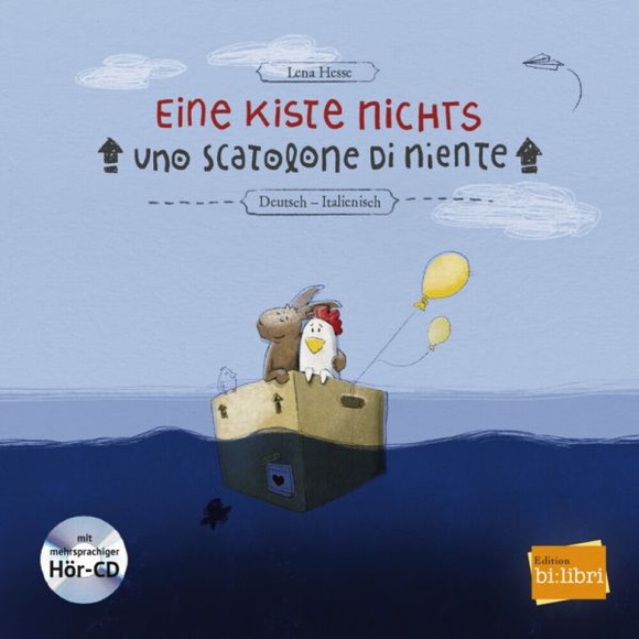 Eine Kiste Nichts / Uno scatolone de niente, m. Audio-CD