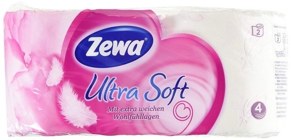 Bathroom - Zewa WC-Papier 4lag.150Bl. - 2 Stück