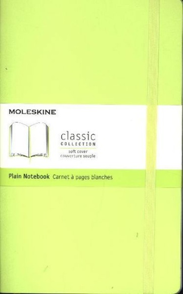 Moleskine Notizbuch Large/A5 Blanko, Limetten Grün