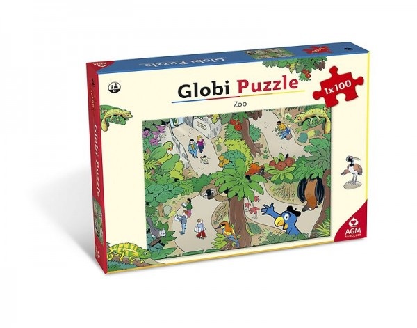 Globi Puzzle Bauernhof, 3 x 50 Teile