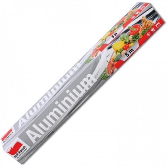 Alufolie 30cm breit 5m im Karton