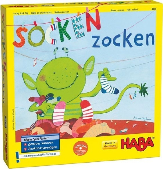 HABA Mitbringspiele M Socken zocken