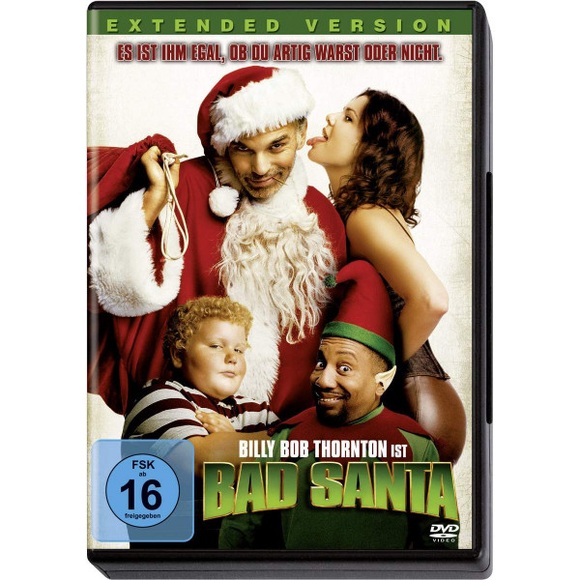 Bad Santa, Extended Version, 1 DVD, deutsche u. englische Version