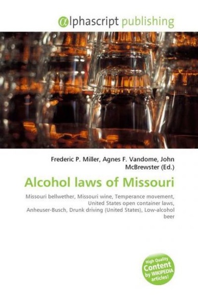 Alcohol laws of Missouri