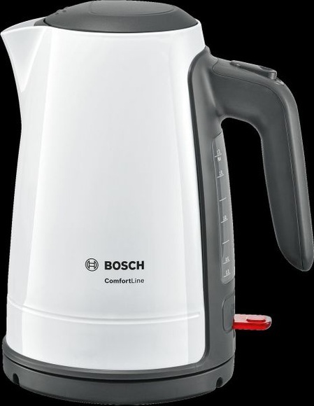 Bosch ComfortLine Twk6A011 - Wasserkocher (Weiss/Dunkelgrau)