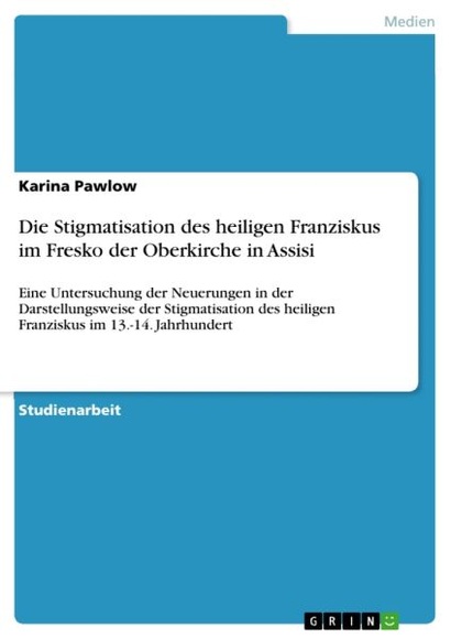 Die Stigmatisation des heiligen Franziskus im Fresko der Oberkirche in Assisi