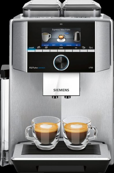 Kaffeevollautomat, Siemens, »TI9578X1DE EQ.9 plus connect s700, 1500W«