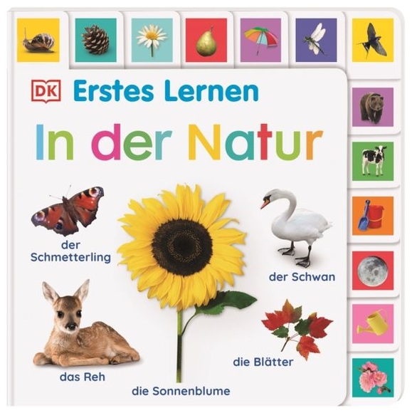 Erstes Lernen. In der Natur: Pappbilderbuch mit Griff-Register und über 180 Fotos ab 1 Jahr