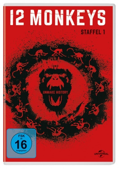 12 Monkeys. Staffel.1, 4 DVDs