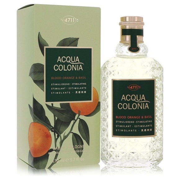 4711 Acqua Colonia Blood Orange & Basil by Maurer & Wirtz Eau de Cologne Spray (Unisex) 169 ml