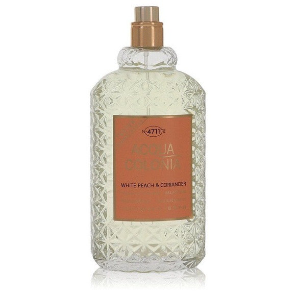 4711 Acqua Colonia White Peach & Coriander by Maurer & Wirtz Eau de Cologne Spray (Unisex Tester) 169 ml