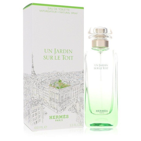 Un Jardin Sur Le Toit by Hermès Eau de Toilette Spray 100 ml