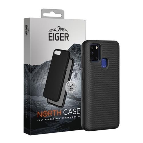 Eiger - Samsung Galaxy A21s North Case Premium Hybrid Schutzhülle (EGCA00211) - Schwarz