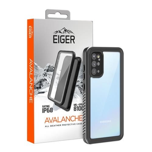Eiger - Samsung Galaxy S20 / S20 5G Avalanche Case Wasserfeste Outdoor Schutz Hülle IP68 (EGCA00212) - Schwarz