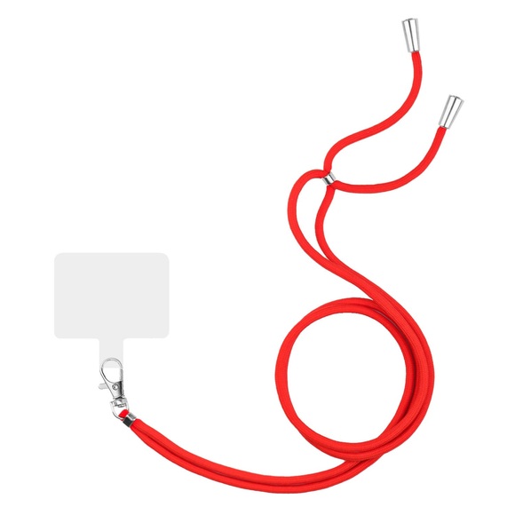 Universale Handykette verstellbar Rot