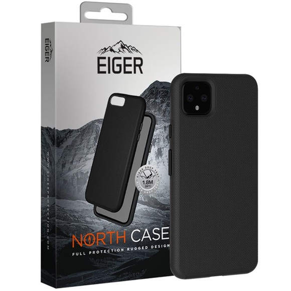 Eiger - Google Pixel 4 XL North Case Premium Hybrid Schutzhülle (EGCA00155) - Schwarz