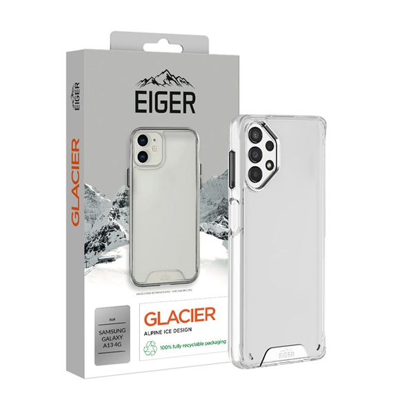 Eiger - Samsung Galaxy A13 Glacier Case Hybrid Schutzhülle (EGCA00367) - Transparent