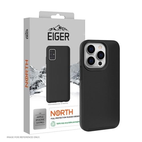 Eiger - iPhone 14 Pro North Case Premium Hybrid Schutzhülle (EGCA00386) - Schwarz
