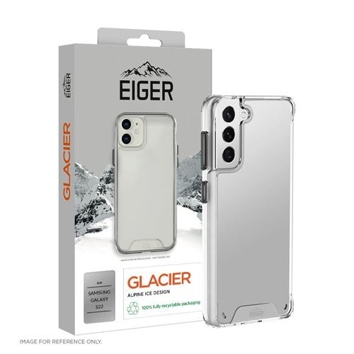 Eiger - Samsung Galaxy S22 5G Glacier Case Hybrid Schutzhülle (EGCA00358) - Transparent