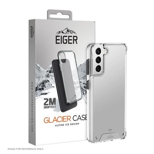 Eiger - Samsung Galaxy S21 FE 5G Glacier Case Hybrid Schutzhülle (EGCA00318) - Transparent