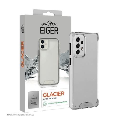 Eiger - Samsung Galaxy A53 5G Glacier Case Hybrid Schutzhülle (EGCA00363) - Transparent