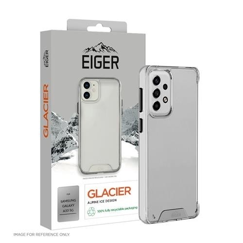 Eiger - Samsung Galaxy A33 5G Glacier Case Hybrid Schutzhülle (EGCA00348) - Transparent