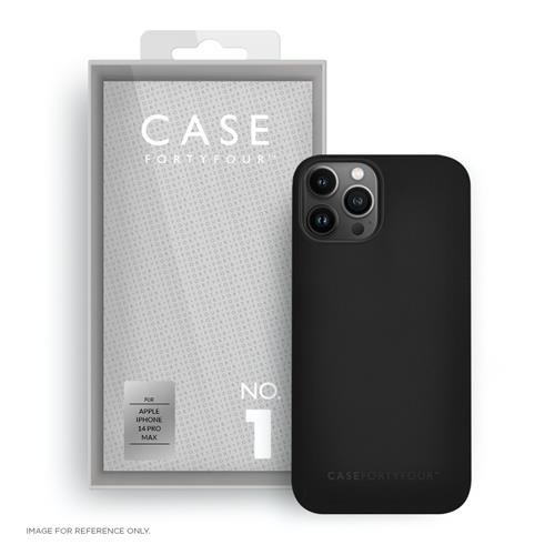 Case 44 iPhone 14 Pro Max Soft-Cover Schwarz (CFFCA0803)