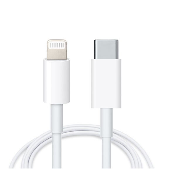 Apple 1m USB-C auf Lightning Kabel Weiss
