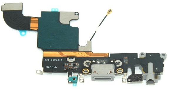 iPhone 6S Ladebuchse / Lightning Connector Grau